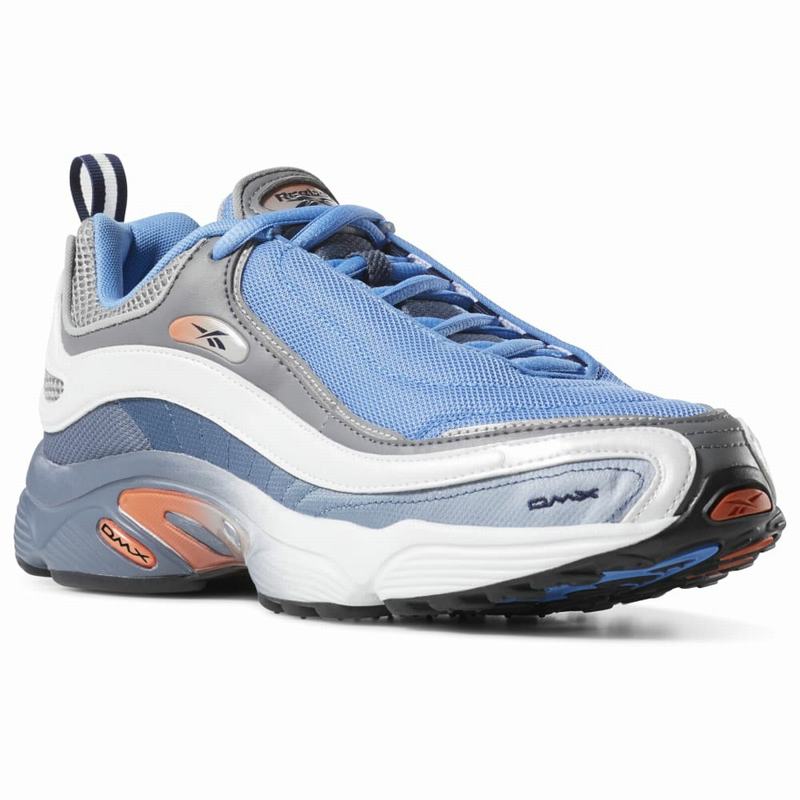 Tenisi Reebok Daytona Dmx Dama Albastri/Portocalii/Gri Romania SA6022LJ